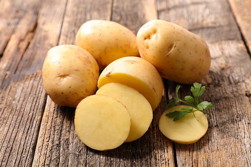 Potato for hair care routine