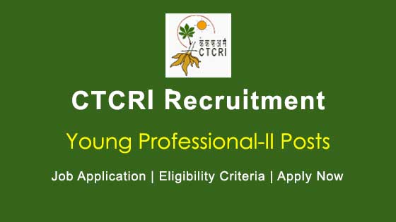 Apply for Young Professional Vacancy in CTCRI