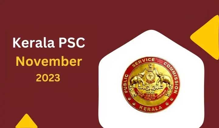 KPSC notification for the month of November released; 19 new posts