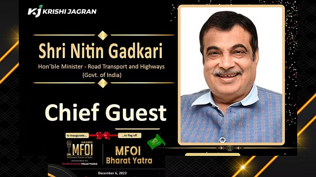 Union Transport Minister Nitin Gadkari as the chief guest for 'MFOI Awards 2023'