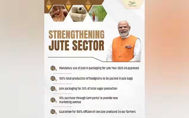 PM approved the decision to make the use of jute mandatory in packaging