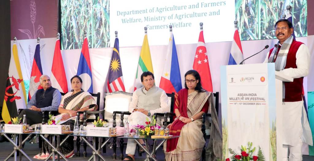 Union Agriculture Minister Arjun Munda inaugurated the ASEAN-India millet festival