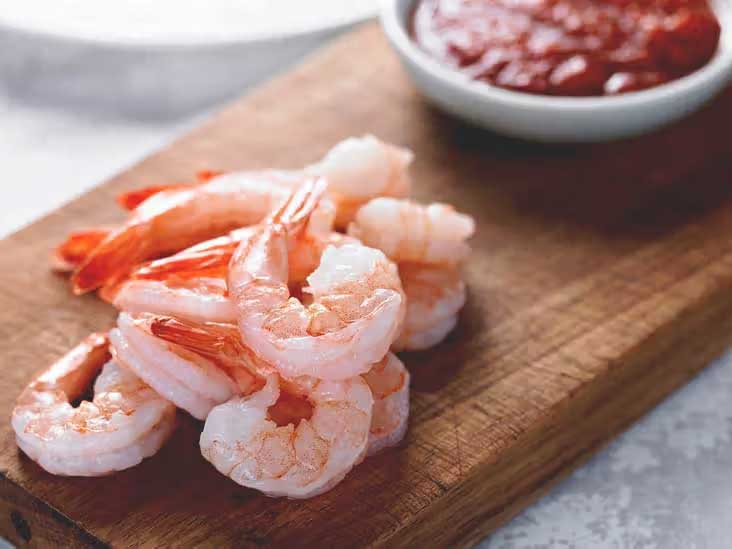 Avoid eating these foods with shrimp!