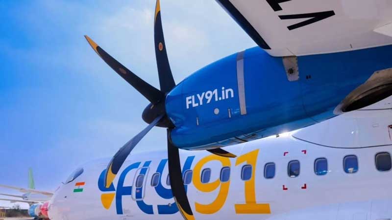 Fly 91 with the cheapest air ticket prices; below Rs 2000