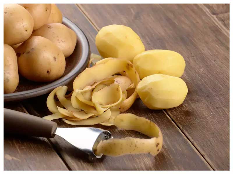 Potato skin has many health benefits
