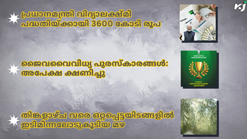 ജൈവവൈവിധ്യ സംരക്ഷണ പുരസ്‌കാരം 2023 ലേക്ക് ഇപ്പോൾ അപേക്ഷിക്കാം... കൂടുതൽ കാർഷിക വാർത്തകൾ