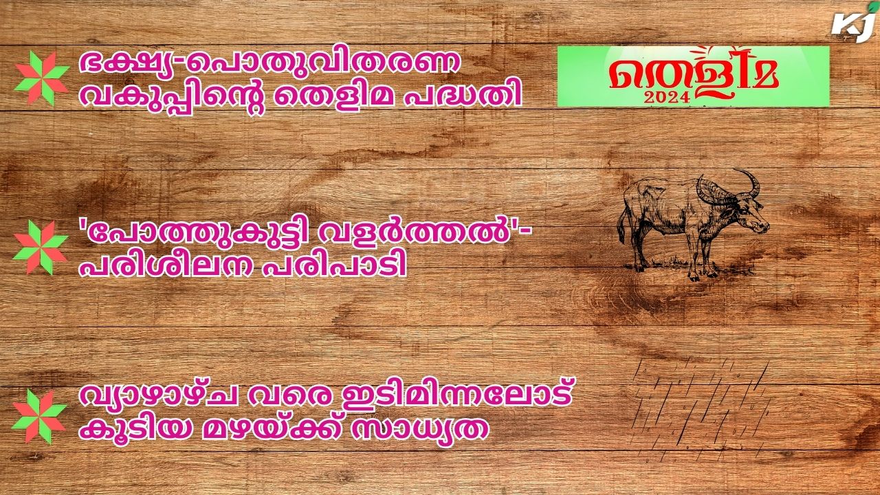 കാർഷിക വാർത്തകൾ